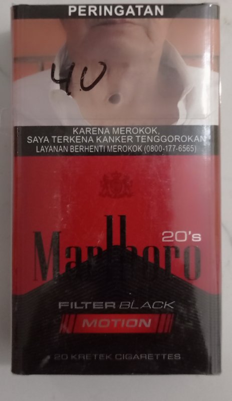 Rokok Marlboro hitam 20 kretek