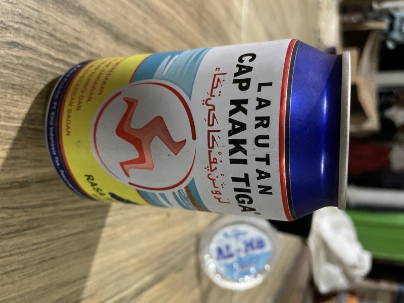 Larutan cap kaki tiga