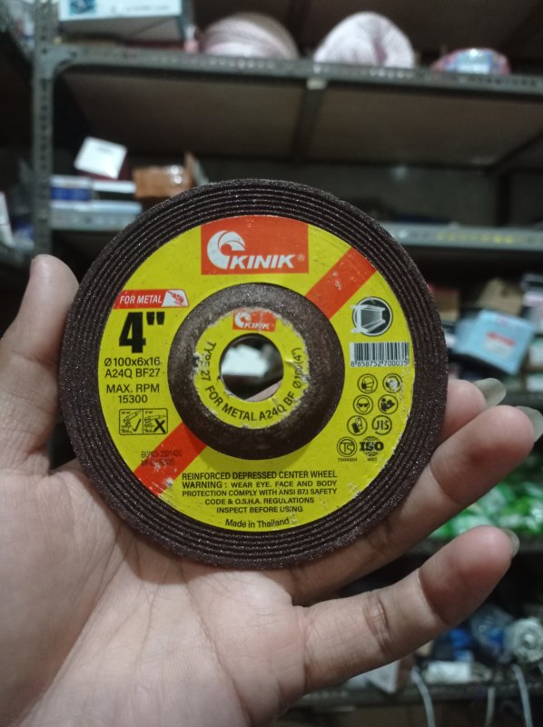 Canai / batu gerinda kinik