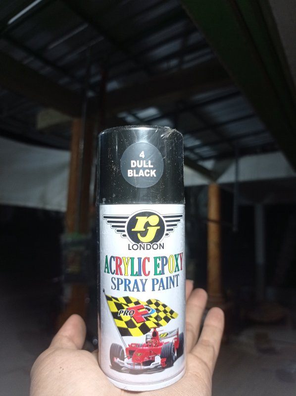 Pilok kecil 4 dull black