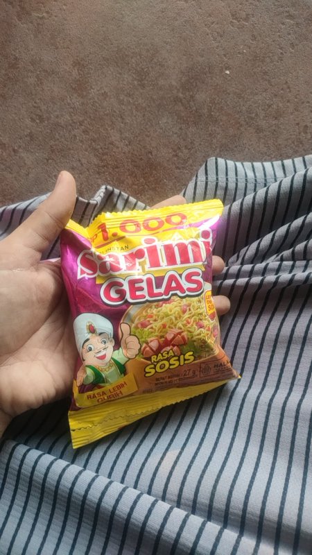 Sarimi Gelas Sosis