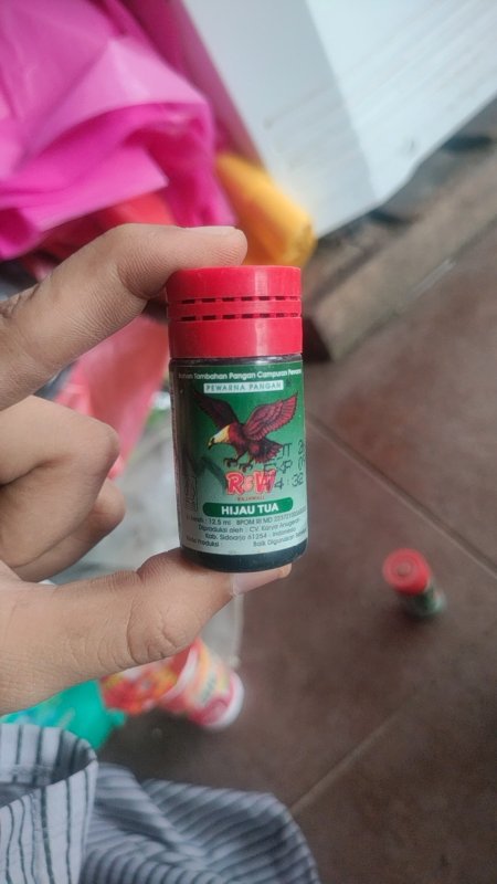 Pewarna Makanan Hijau Tua