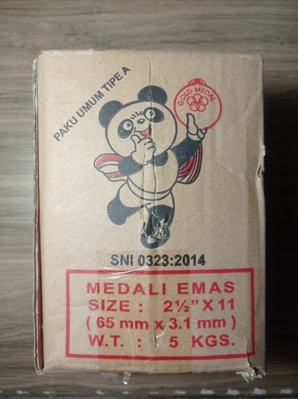 Paku panda ukuran 2-1/2