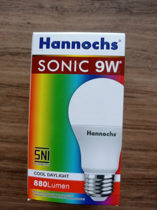 Lampu hannochs 9 w