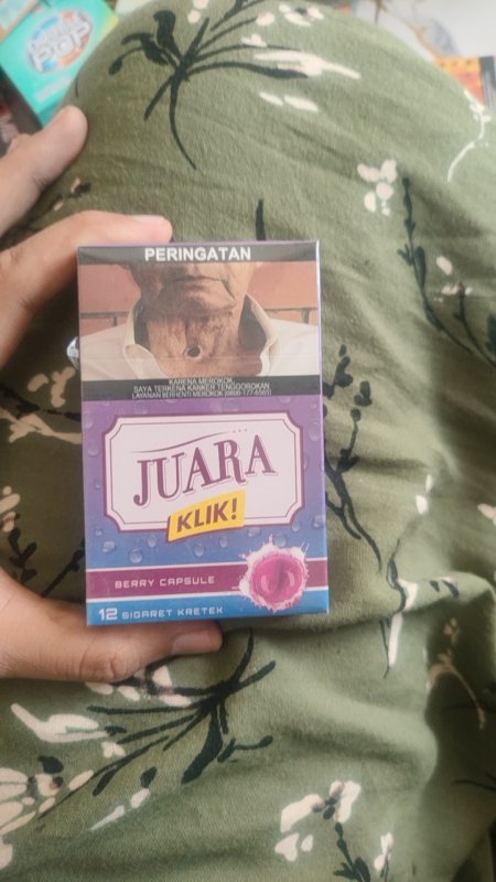 Rokok Juara Klik Berry Capsule