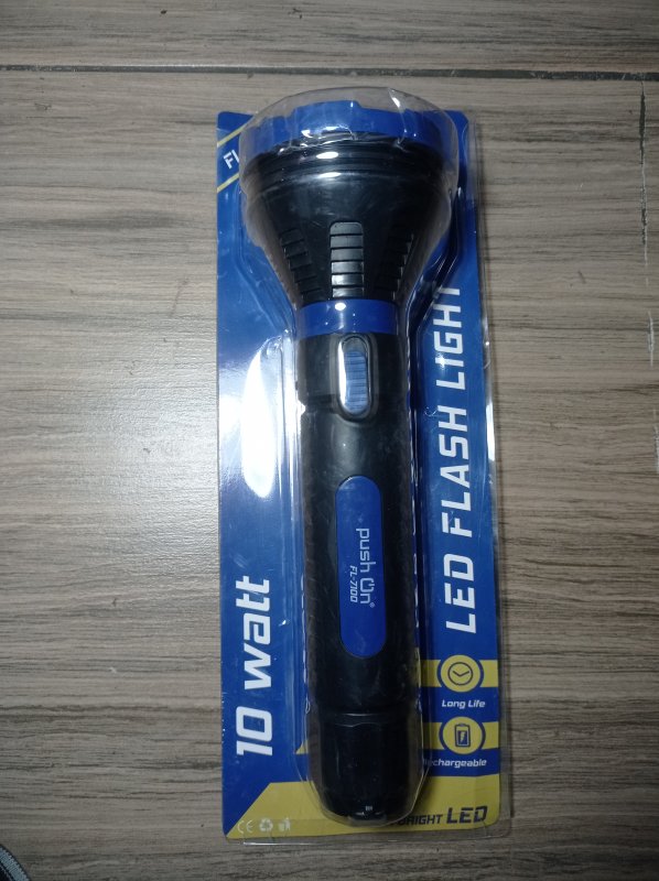 Lampu senter push on 10 watt