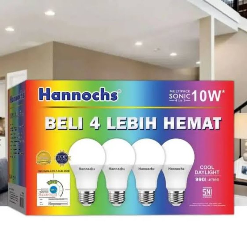 lampu hannochs 10 w isi 4